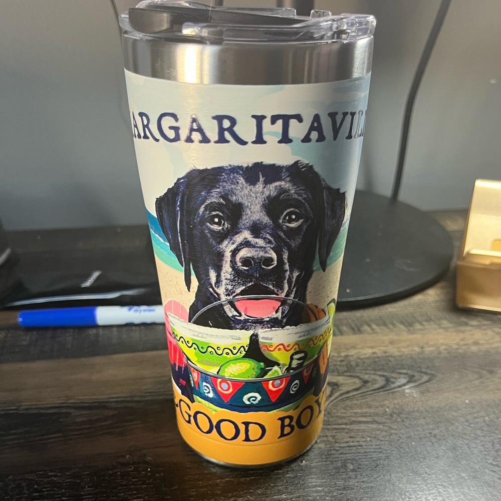 Margaritaville Good Boy Tervis 20 oz with lid